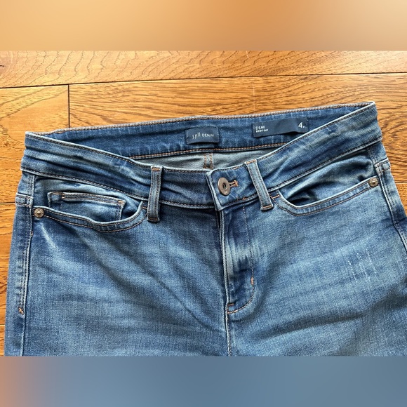 J. Jill Denim Medium Wash Boot Cut Jeans Size 4P - Picture 3 of 5